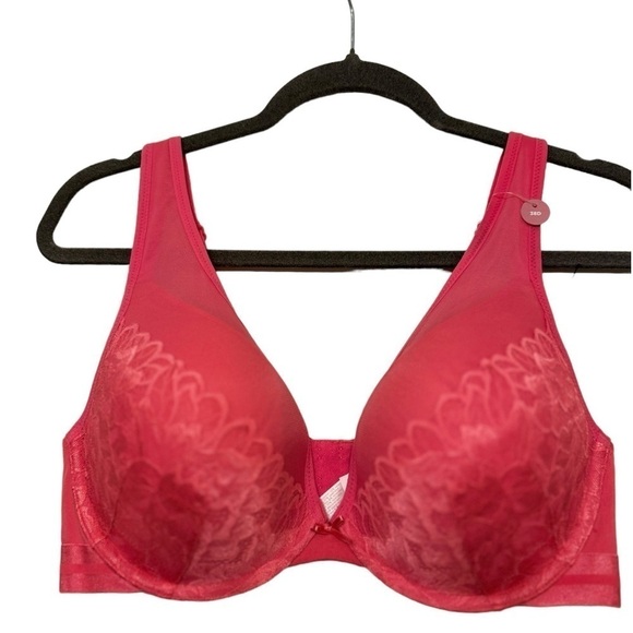 Cacique Other - Cacique Boost Plunge Bra with Lace 38D